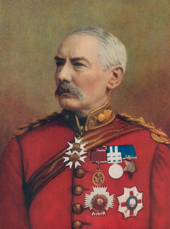 Luitenant-generaal Sir Charles William Wilson door English Photographer