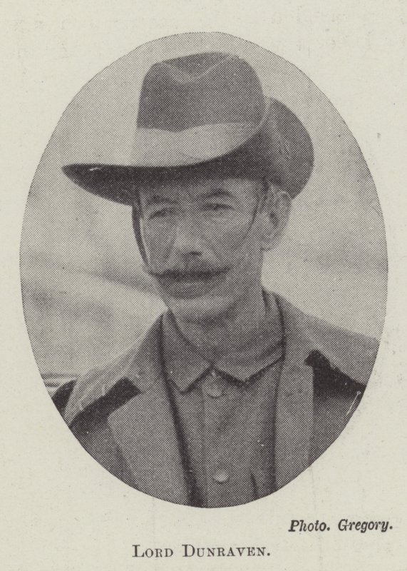 Lord Dunraven door English Photographer