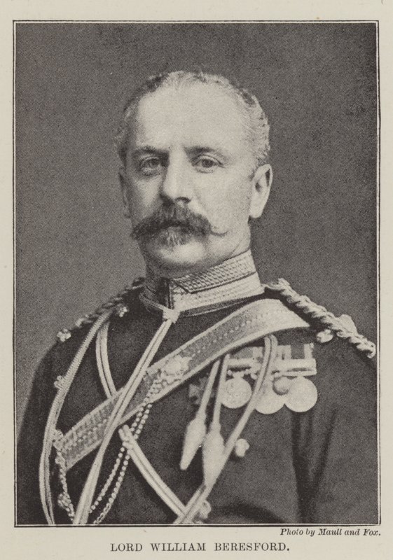 Lord William Beresford door English Photographer
