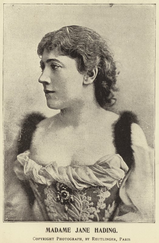Mevrouw Jane Hading door English Photographer