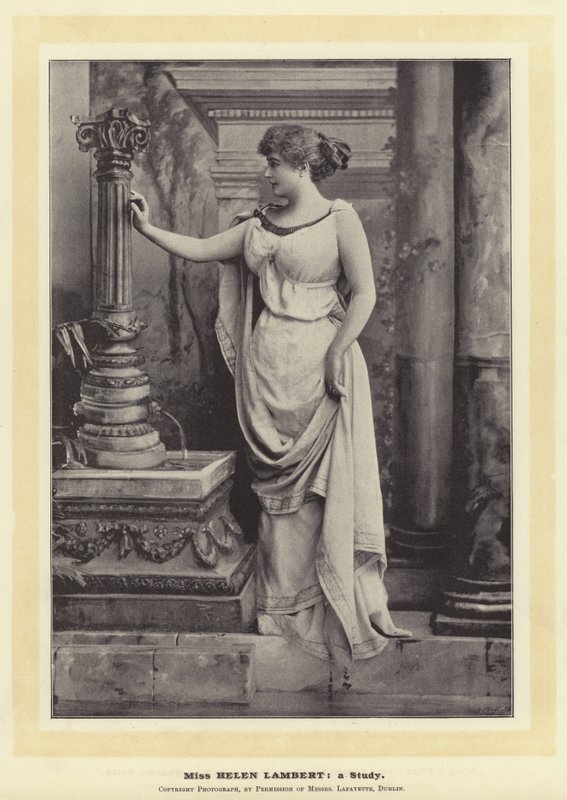 Miss Helen Lambert: een Studie door English Photographer