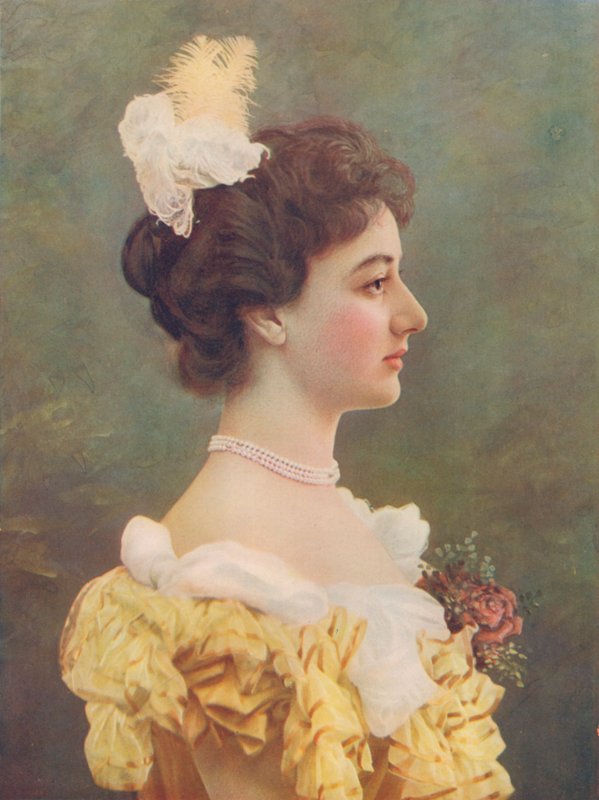 Miss Maud Hoffman door English Photographer