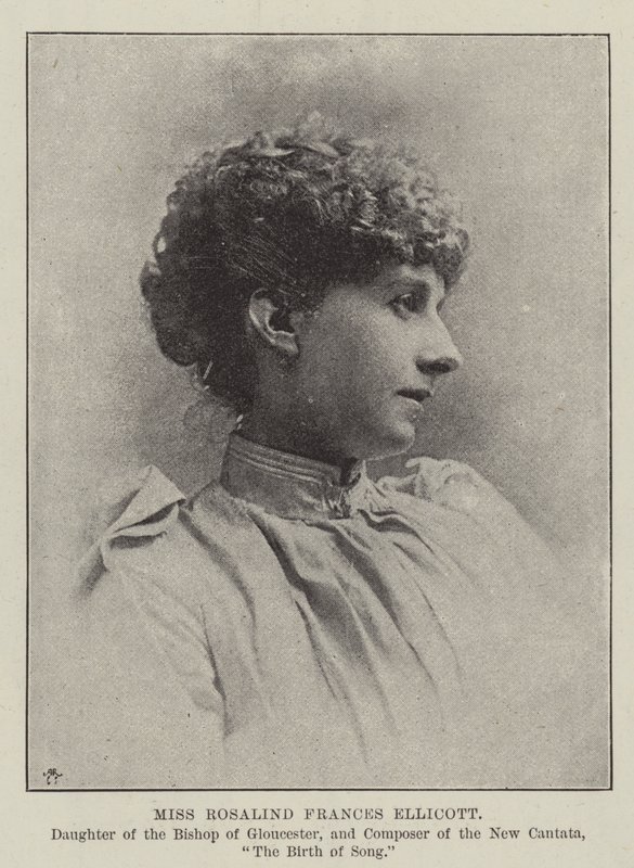 Miss Rosalind Frances Ellicott door English Photographer