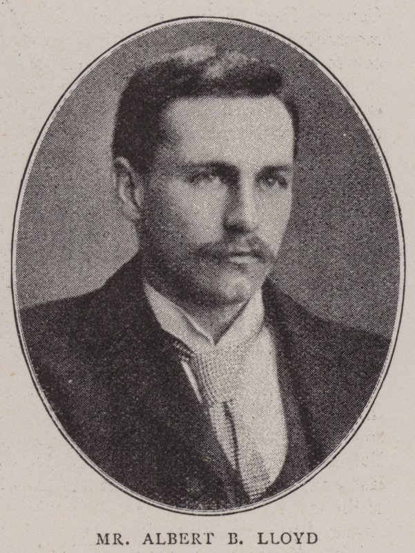 Mr Albert B Lloyd door English Photographer