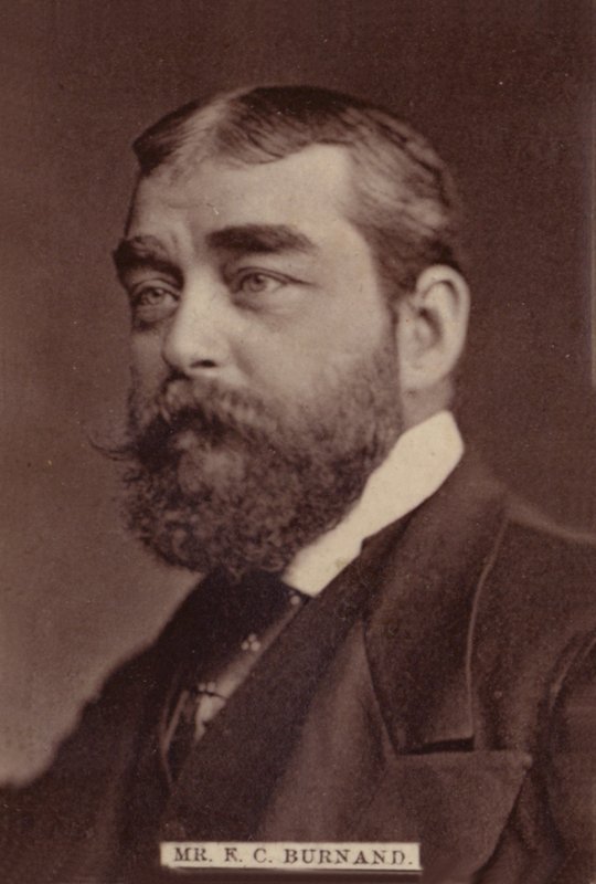 Mr. F. C. Burnand door English Photographer