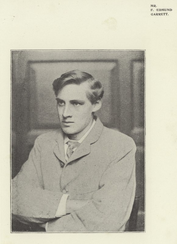 Mr F Edmund Garrett door English Photographer