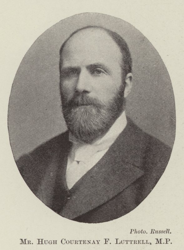 Mr. Hugh Courtenay F. Luttrell, MP door English Photographer
