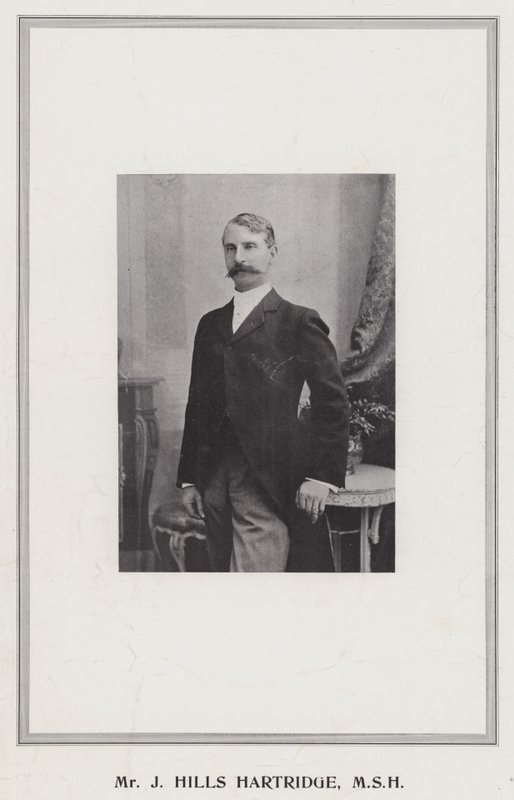 Mr J Hills Hartridge, MSH door English Photographer
