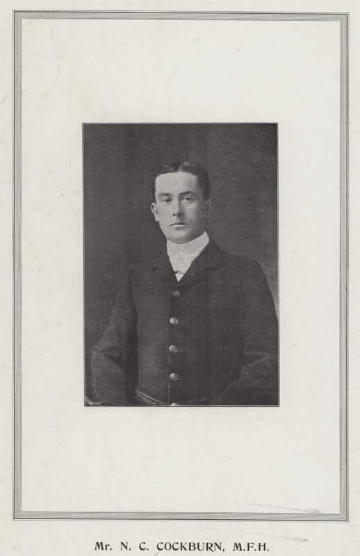 Mr N C Cockburn, MFH door English Photographer