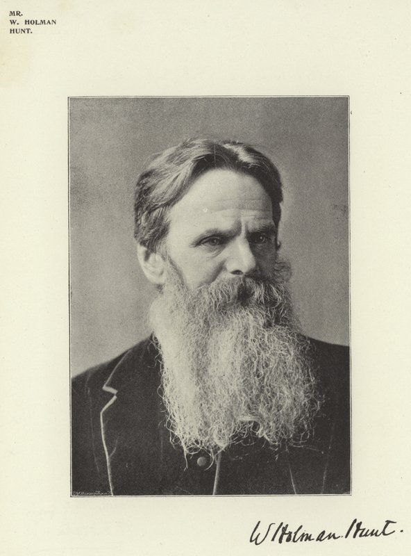 Mr W Holman Hunt door English Photographer