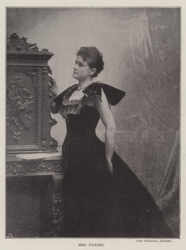 Mevrouw Nansen door English Photographer