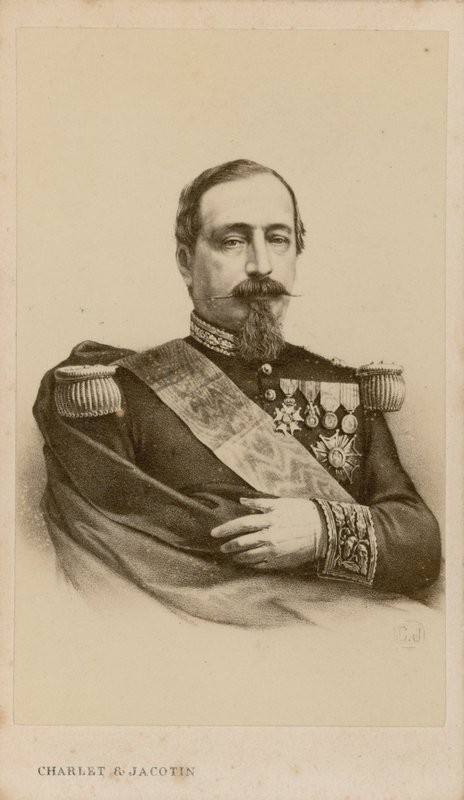 Napoleon III door English Photographer