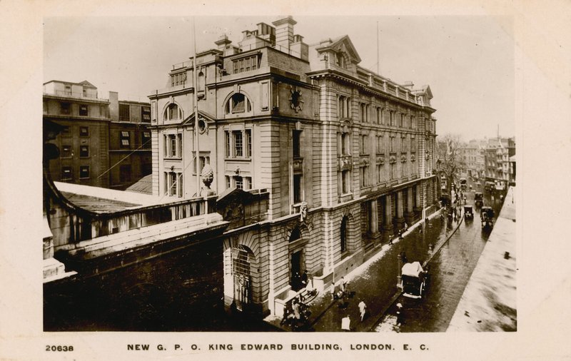 Nieuw GPO King Edward Building, EC door English Photographer