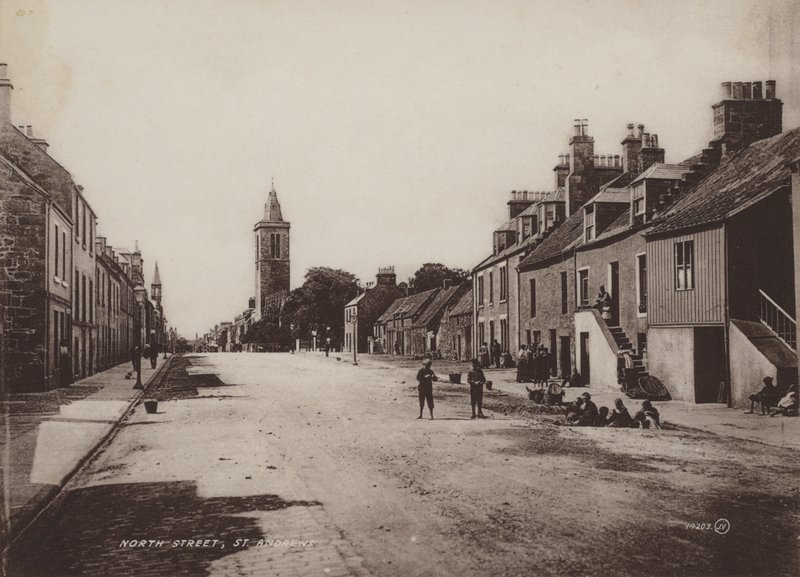 North Street, St Andrews door English Photographer