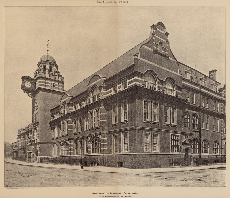 Northampton Institute, Clerkenwell, Londen door English Photographer