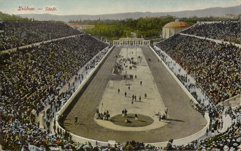 Olympisch Stadion, Athene, Griekenland door English Photographer