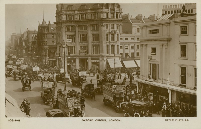 Oxford Circus, Londen door English Photographer