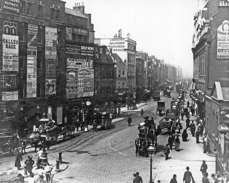 Pall Mall, Londen, ca. 1900 door English Photographer
