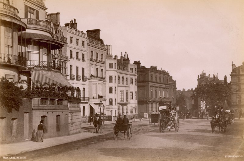 Park Lane, Londen door English Photographer