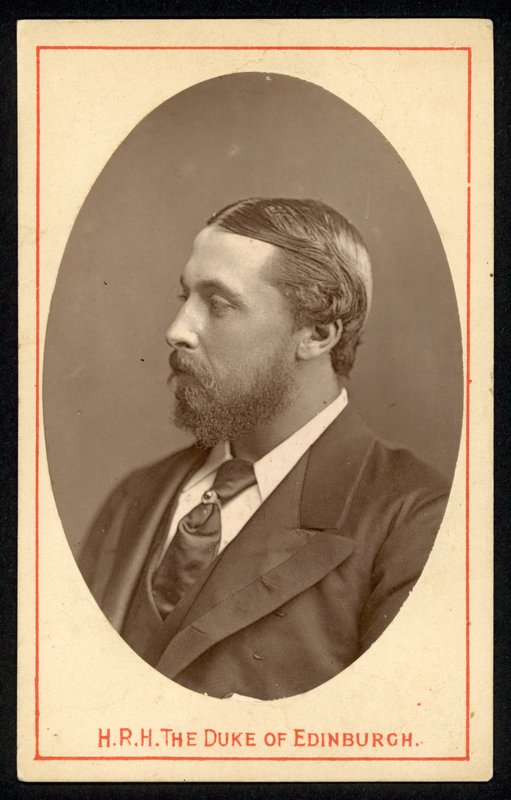 Prins Alfred, Hertog van Edinburgh door English Photographer