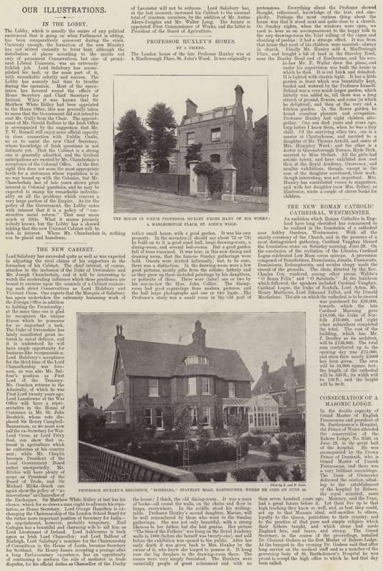 Professor Huxleys Huizen door English Photographer