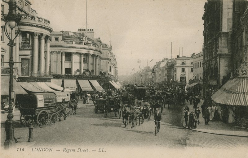 Regent Street, Londen door English Photographer