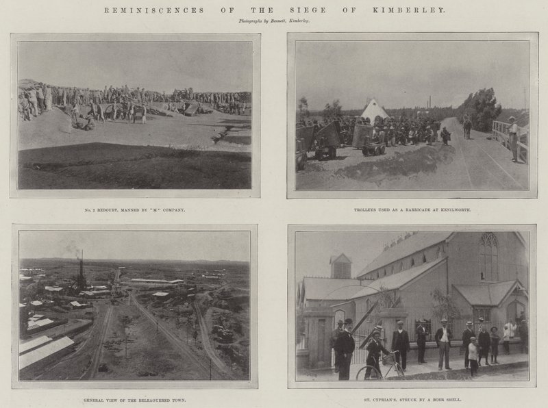 Herinneringen aan de belegering van Kimberley door English Photographer