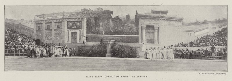 Saint Saens Opera Dejanire in Beziers door English Photographer