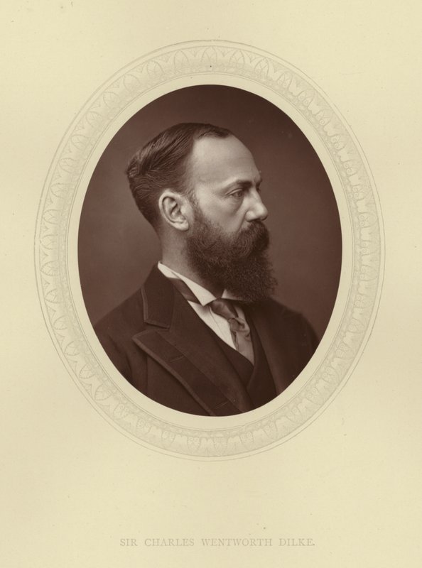 Sir Charles Wentworth Dilke door English Photographer