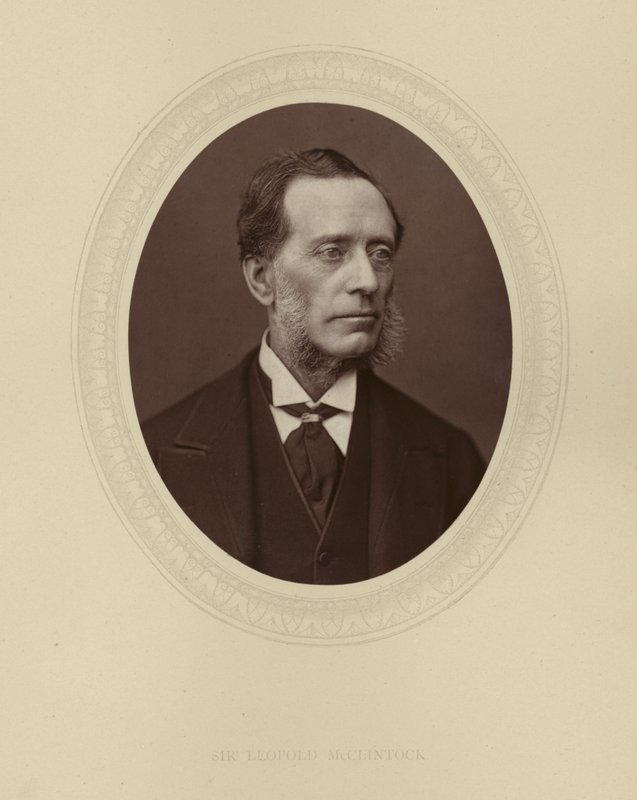 Sir Leopold McClintock door English Photographer
