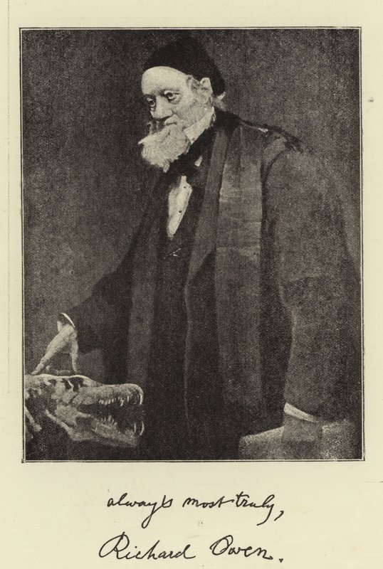 Sir Richard Owen door English Photographer