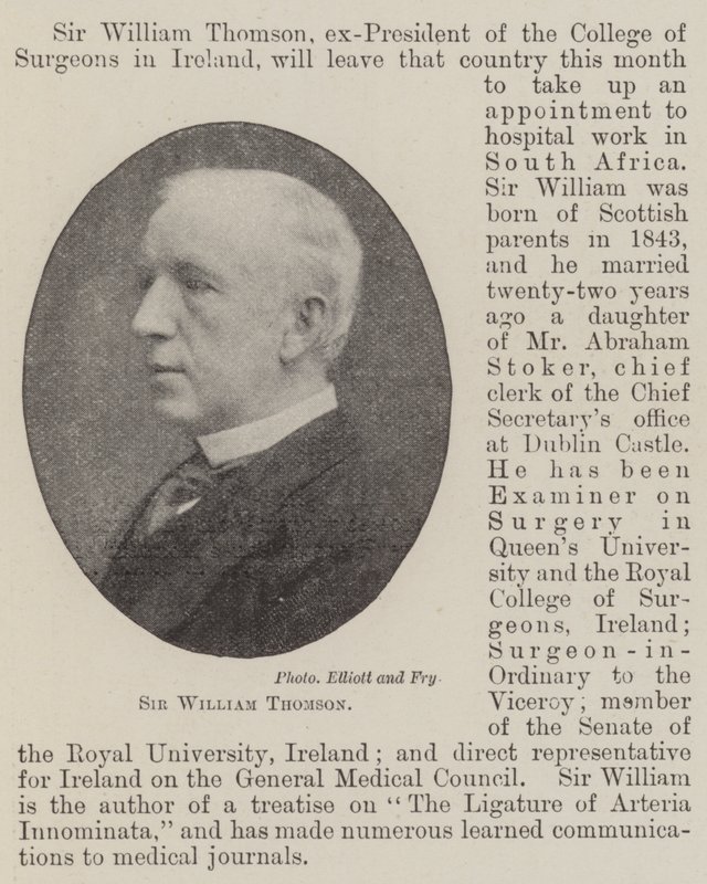 Sir William Thomson door English Photographer