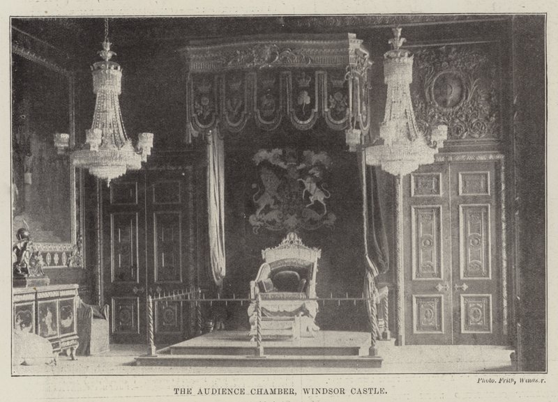 De audiëntiezaal, Windsor Castle door English Photographer