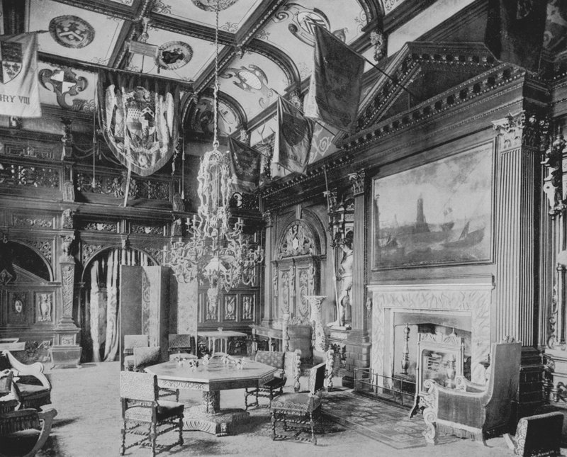 De Banketzaal, Knebworth door English Photographer