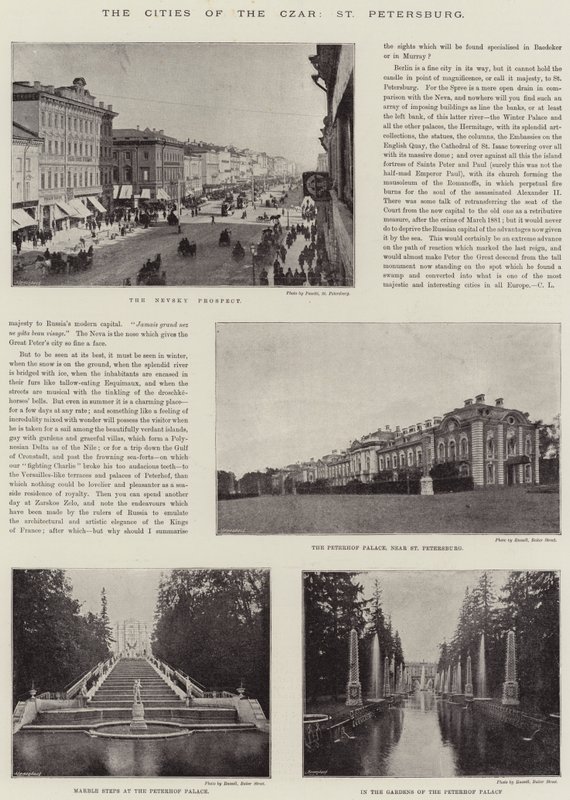 De steden van de tsaar, Sint-Petersburg door English Photographer