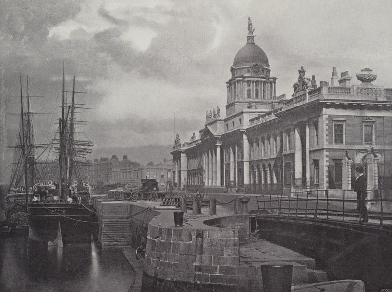 Het Douanehuis, Dublin door English Photographer