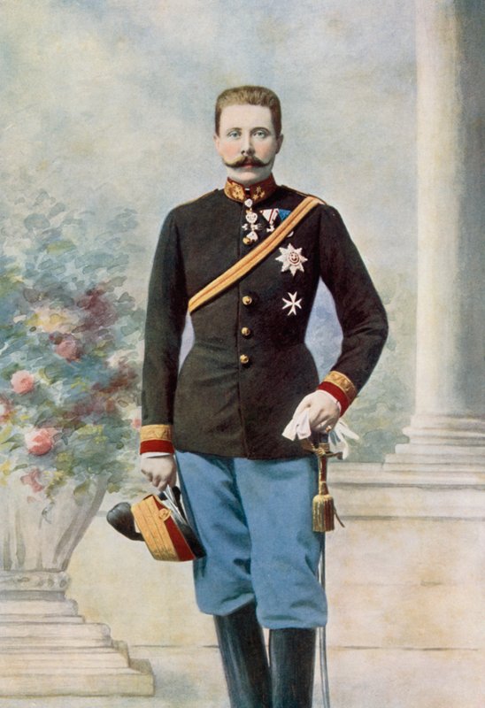 De Groothertog Ferdinand van Oostenrijk door English Photographer