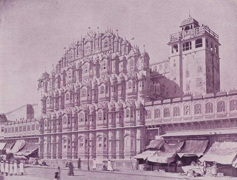 Het Hawa Mahal, Jeypore door English Photographer