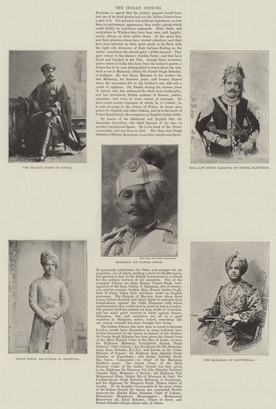 De Indiase Prinsen door English Photographer