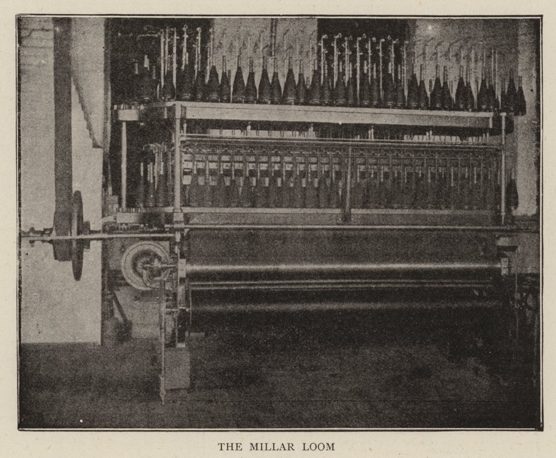 Het Millar-weefgetouw door English Photographer