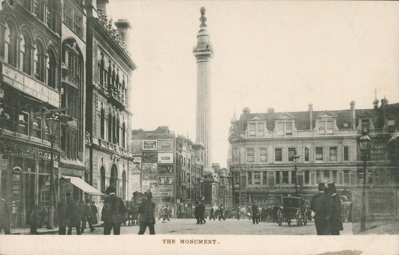 Het Monument, Londen door English Photographer