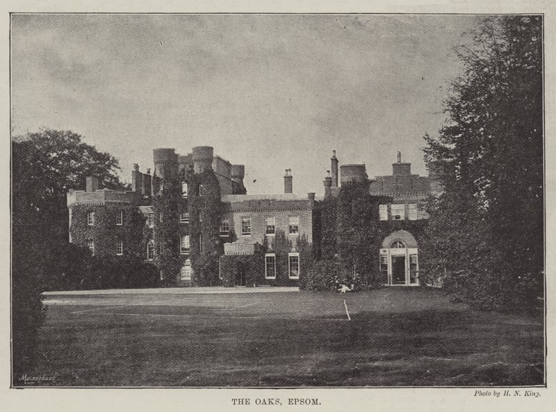 The Oaks, Epsom door English Photographer
