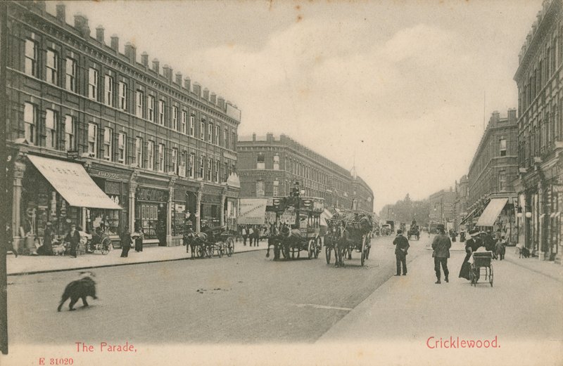 De Parade, Cricklewood door English Photographer