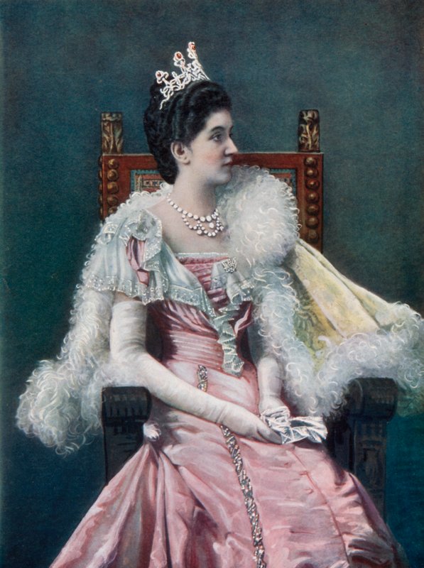 De koningin van Italië door English Photographer