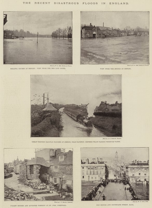 De recente rampzalige overstromingen in Engeland door English Photographer