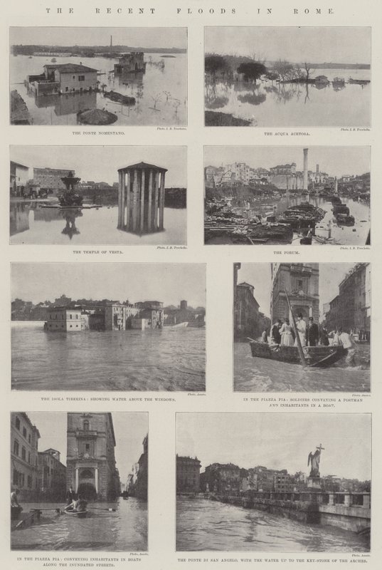 De recente overstromingen in Rome door English Photographer