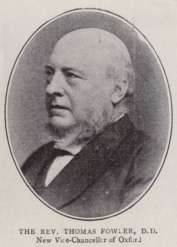 De eerwaarde Thomas Fowler, DD door English Photographer