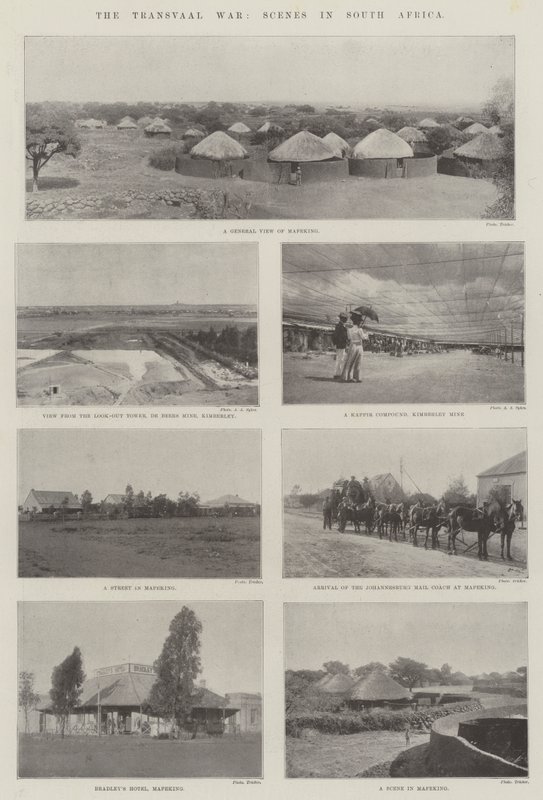 De Transvaal Oorlog, scènes in Zuid-Afrika door English Photographer