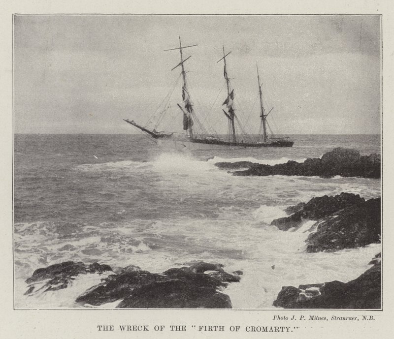Het Wrak van de Firth of Cromarty door English Photographer