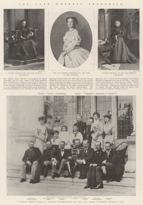 De overleden Keizerin Frederick door English Photographer
